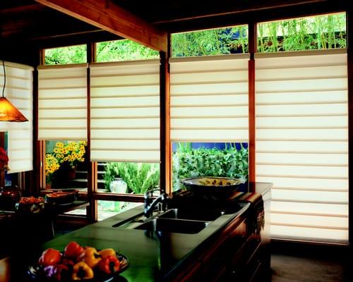 Beautiful window coverings from Hunter Douglas