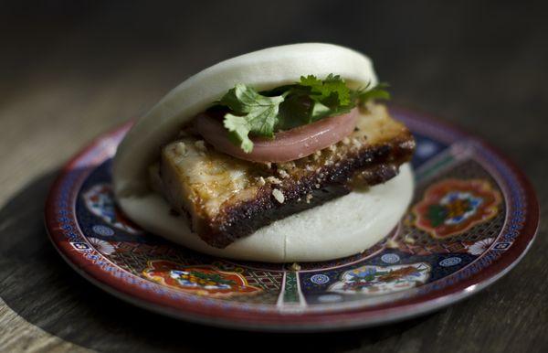 Roasted Pork Belly Bun