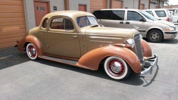 1935 Chevrolet: We fixed all the oil leaks and did some electrical repairs