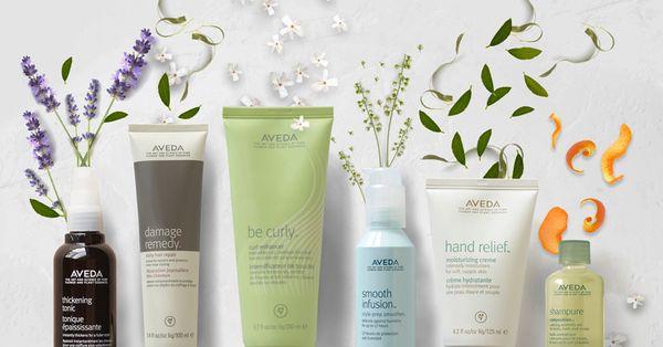 AVEDA product sampling