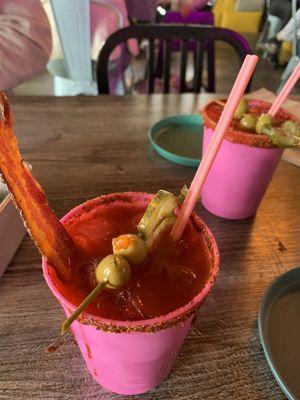 Bloody Mary + bacon