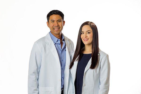 Dr. Aylmer Evangelista and Dr. Jennifer Evangelista