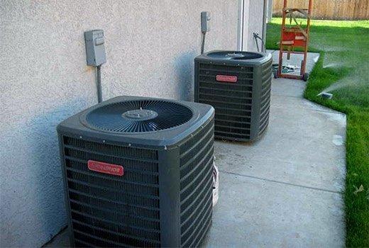 Goodman AC units installed