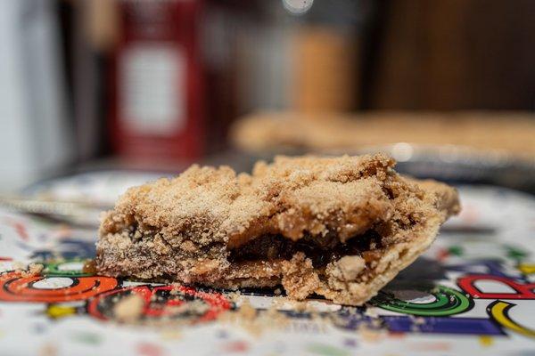 Shoofly Pie cross-section