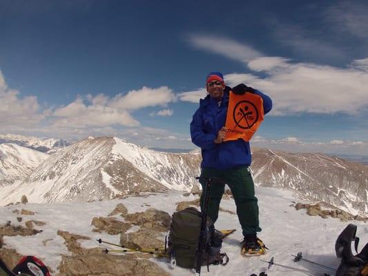 AXIS client crushing Mt. Democrat in Colorado