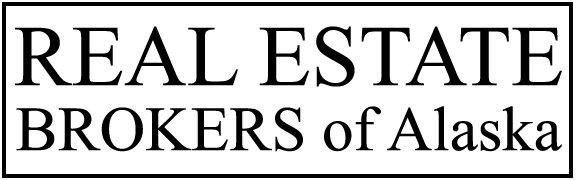 Real Estate Brokers of Alaska.  Company logo.  Full-service real estate brokerage.  Assisting buyers and sellers in the housing market.