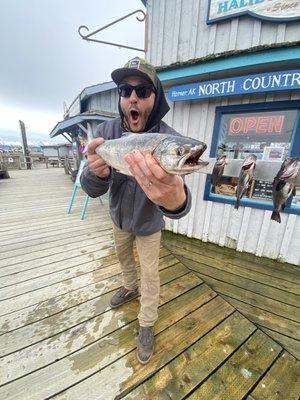 Sky with a little King Salmon!