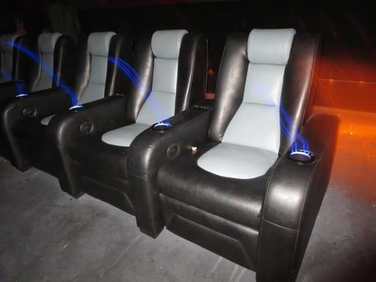 Power reclining seats.