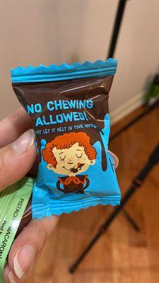 No Chewing Allowed