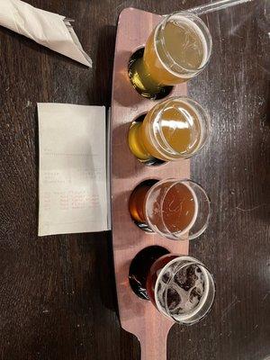 Beer flights