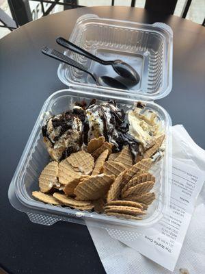 Ice cream nachos