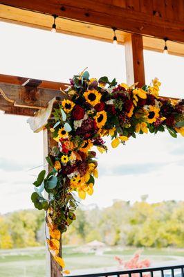 Asymmetrical arbor arrangement 2