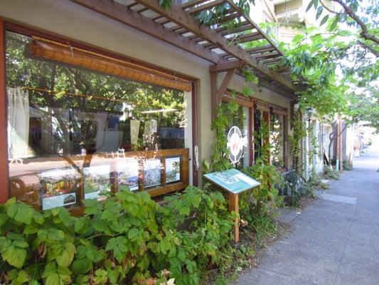 Exterior site design includes nearly 100 varieties of edible trees and plants with interpretive signage.