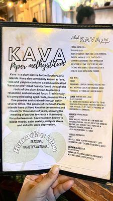 Traditional kava offerings 5/19/24