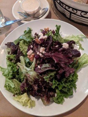 Cranberry walnut salad.