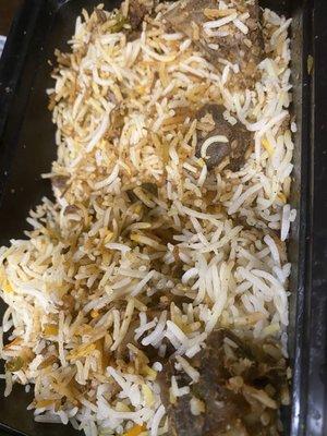 Goat Dum biryani