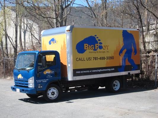 Big and small trucks available to asist with your relocation.