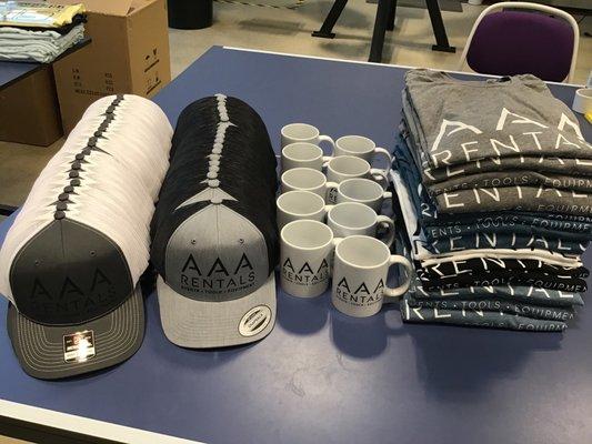 AAA Rentals merchandise from Gigraffe!