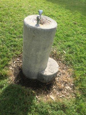 Playground water fountain