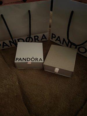 Pandora jewelry.