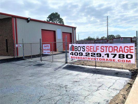 Storage at 3045 Cedar Drive La Marque TX near Galveston, Hitchcock, Dickinson, Texas City