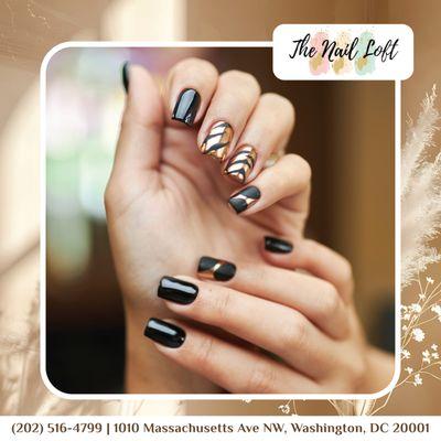 Step into luxury with our nail services! From classic to trendy designs, let your nails shine to perfection.