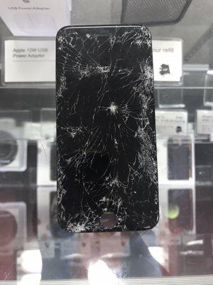 My iphone 7 before high frequency fixed it. THANK GOD it was fixable!