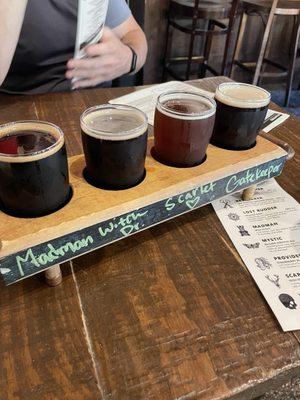 Beer flight