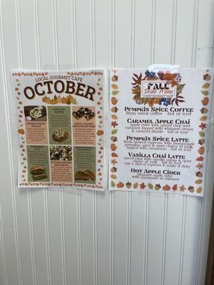 Fall specials