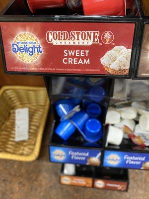 Coldstone Sweet cream creamer Sign