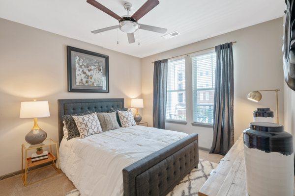 Relax in your master bedroom at the Junction at Antiquity