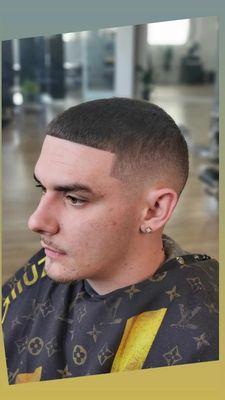 Mid Skin fade.