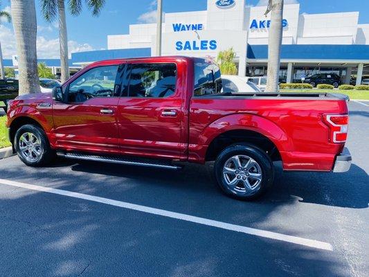 Not one blemish on this 2018 F150