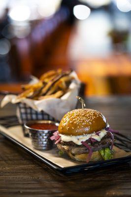 The Perfect Burger is even MORE perfect with our hand-cut fries!