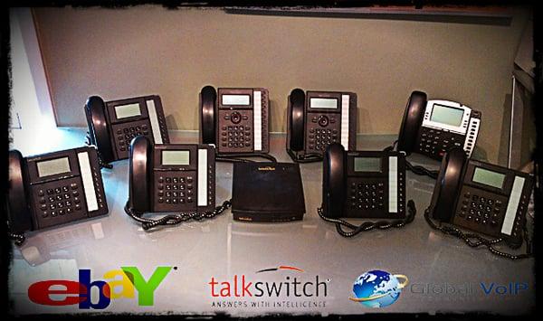 Traded in TalkSwitch Phone system SOLD on Ebay !!!