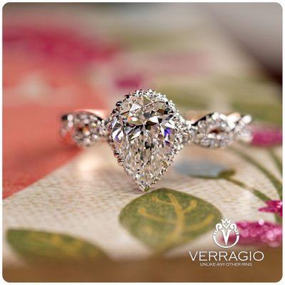 Pear Shaped Engagement Ring