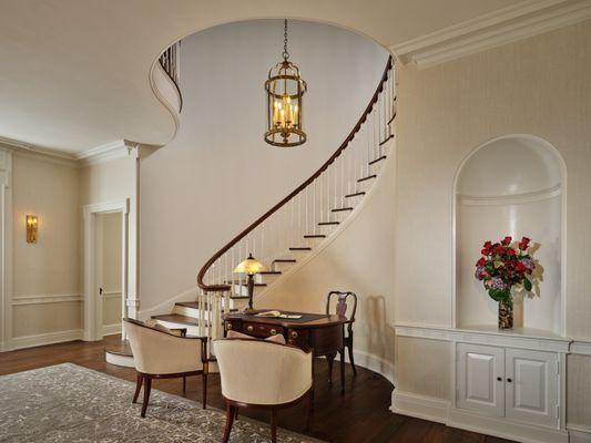 Main Staircase at Entry Foyer