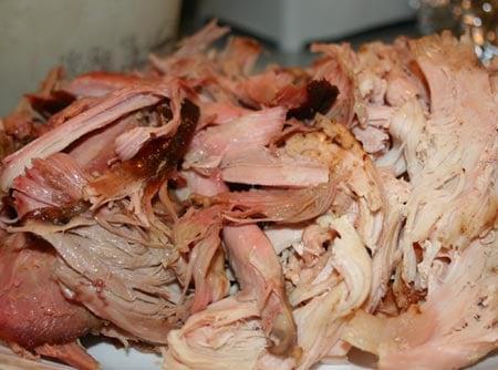 Pulled Pork - Seasoned and smoked all night long