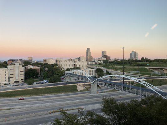 Creighton at sunset