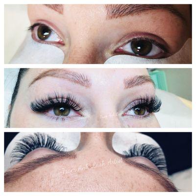 Russian volume Lashes