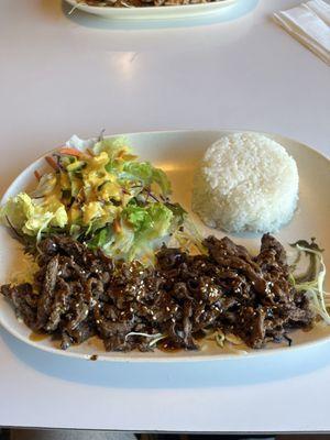 78. Beef Teriyaki Plate