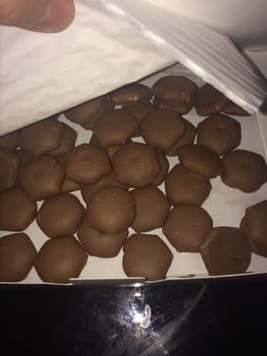 Chocolate covered crackers