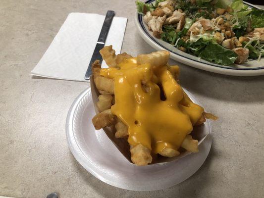 Cheese fries