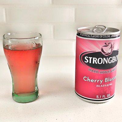 Strongbow Cherry Blossom Cider comes in 5 oz. mini can 4-pack for $1.25.