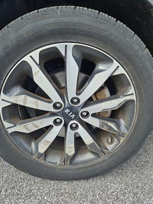 Wheel scratch  443 629 8313