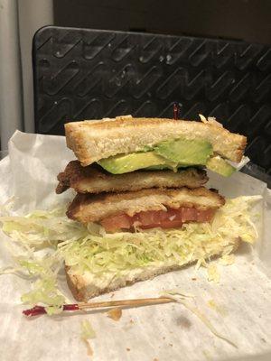 Chicken cutlet w/ avocado