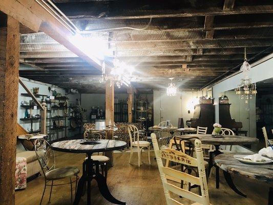 Downstairs dining room