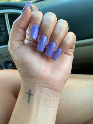 SNS nails