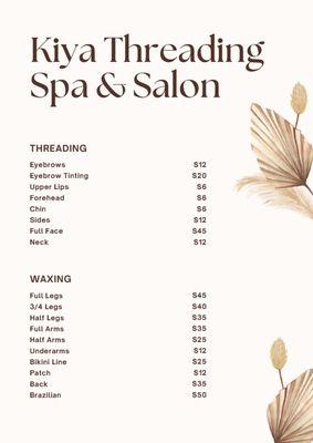 Kiya Threading Spa & Salon