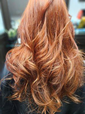 Copper Haircolor